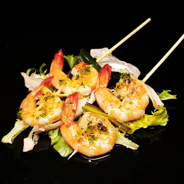 Yakitori de Gambas (2u)