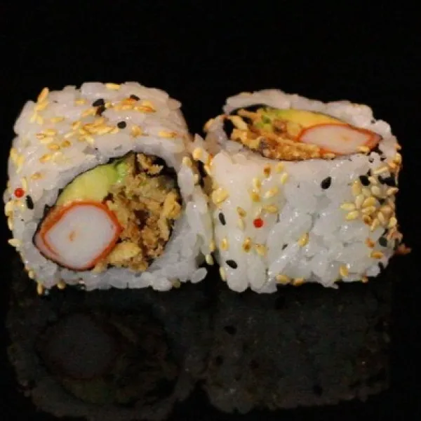 Surimi y cebolla frita (4u)