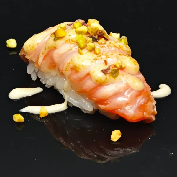 Salmón Flameado Pistacho(2u)