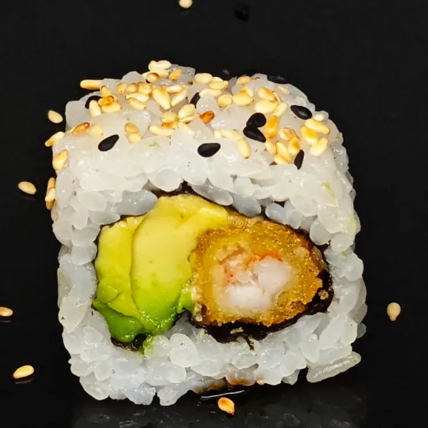 Rollo de gambas fritas (4u)