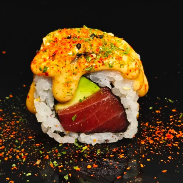 Atún, aguacate y picante (4u)