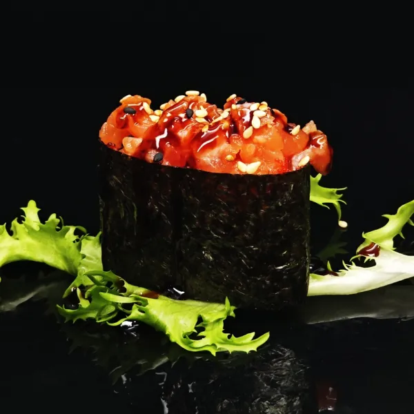 Gunkan de salmón (2u)