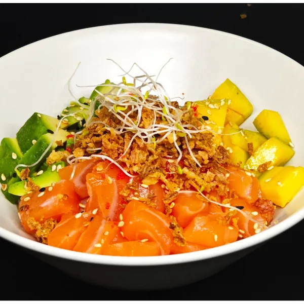 Tropical Salmón poke